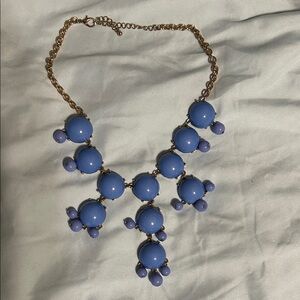 Elegant Blue Statement Necklace